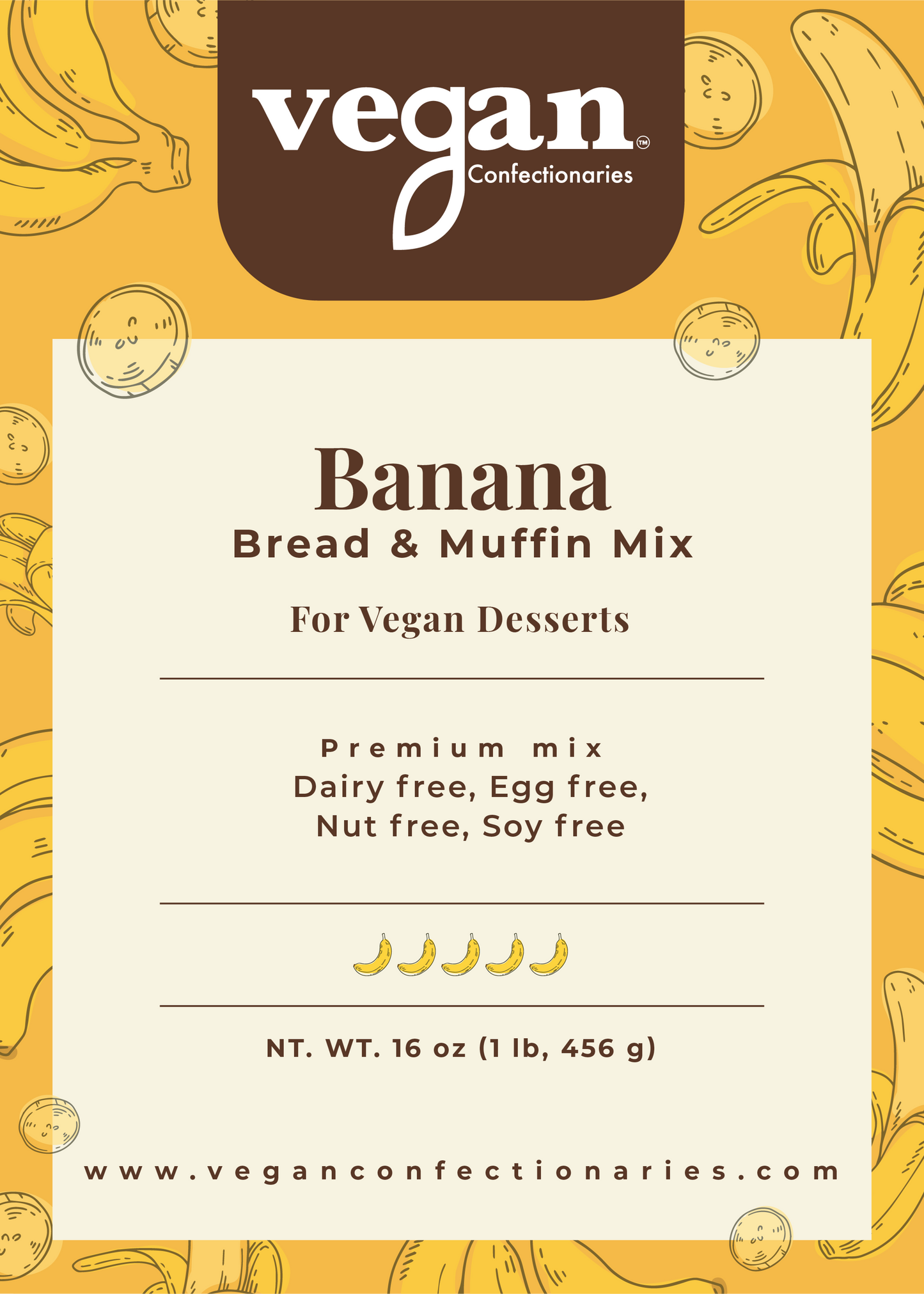 Classic Banana Bread Mix - Simple Vegan Baking Made Easy