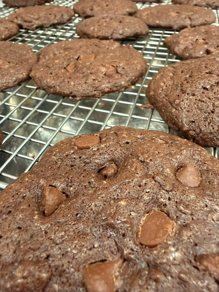 Vegan Double Chocolate Chip Cookie Mix - Vegan Confectionaries Quick 12 Minute Baking ⏱️👌