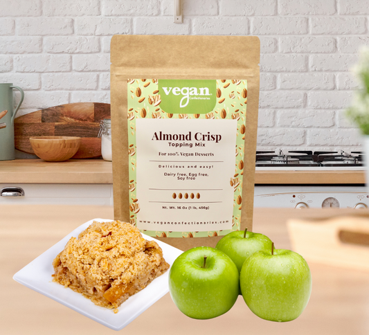 Almond Crisp Topping Mix - Healthy Vegan Dessert Topping