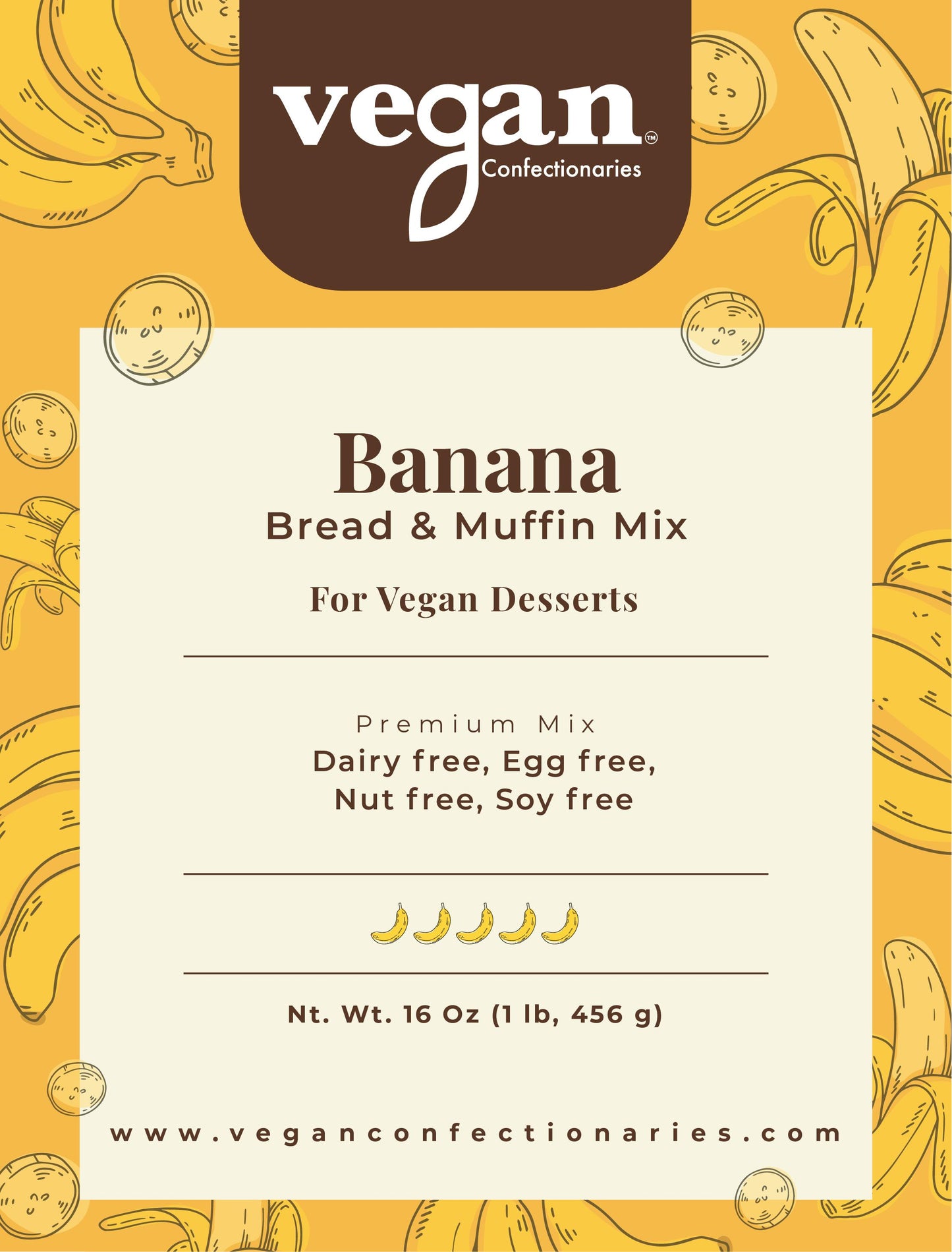 Plain Banana Bread/Muffin Mix