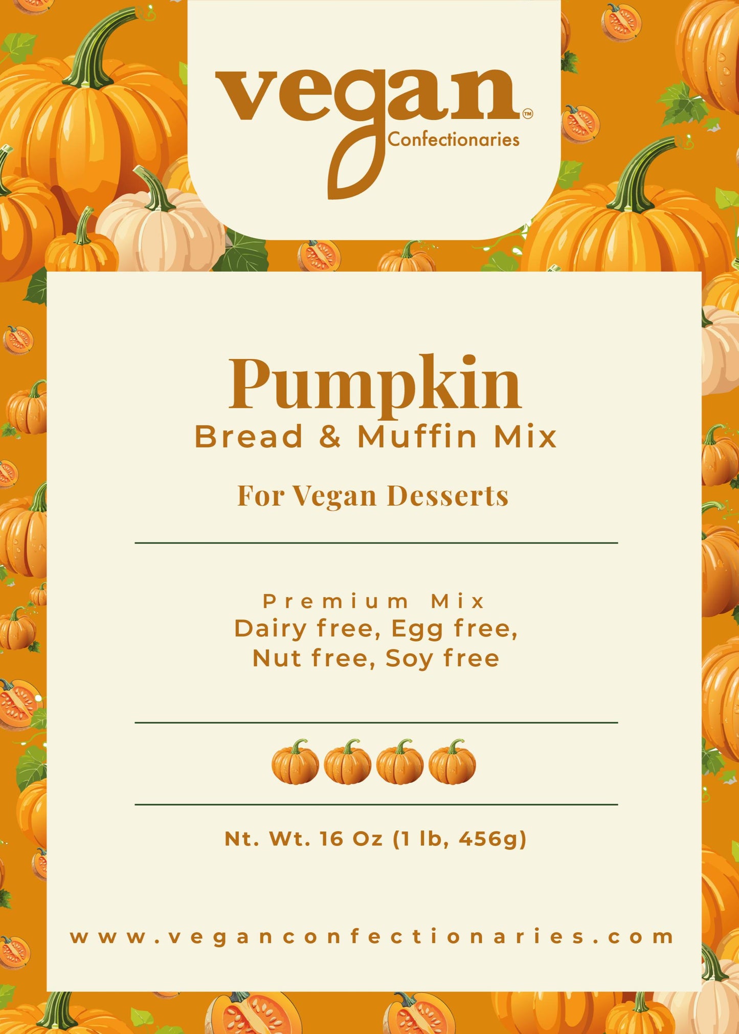 Pumpkin Bread Mix - Healthy Fall Baking Made Easy