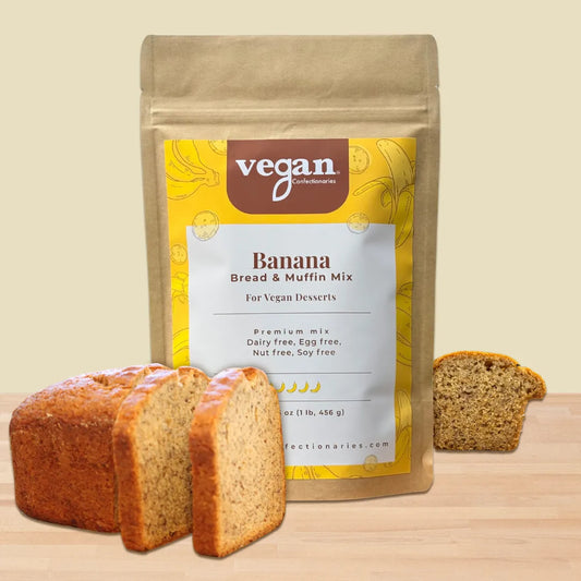 Classic Banana Bread Mix - Simple Vegan Baking Made Easy