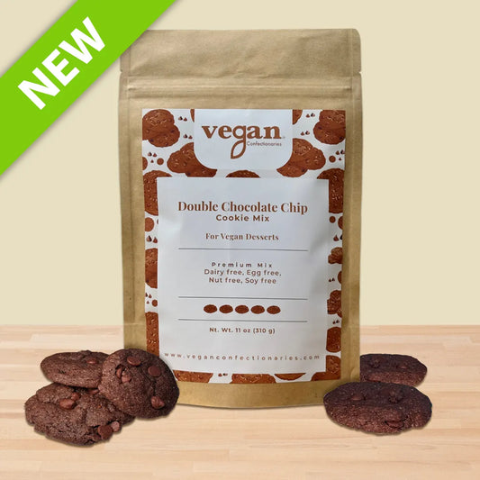 Double Chocolate Chip Cookie Mix - Quick 12 Minute Baking ⏱️