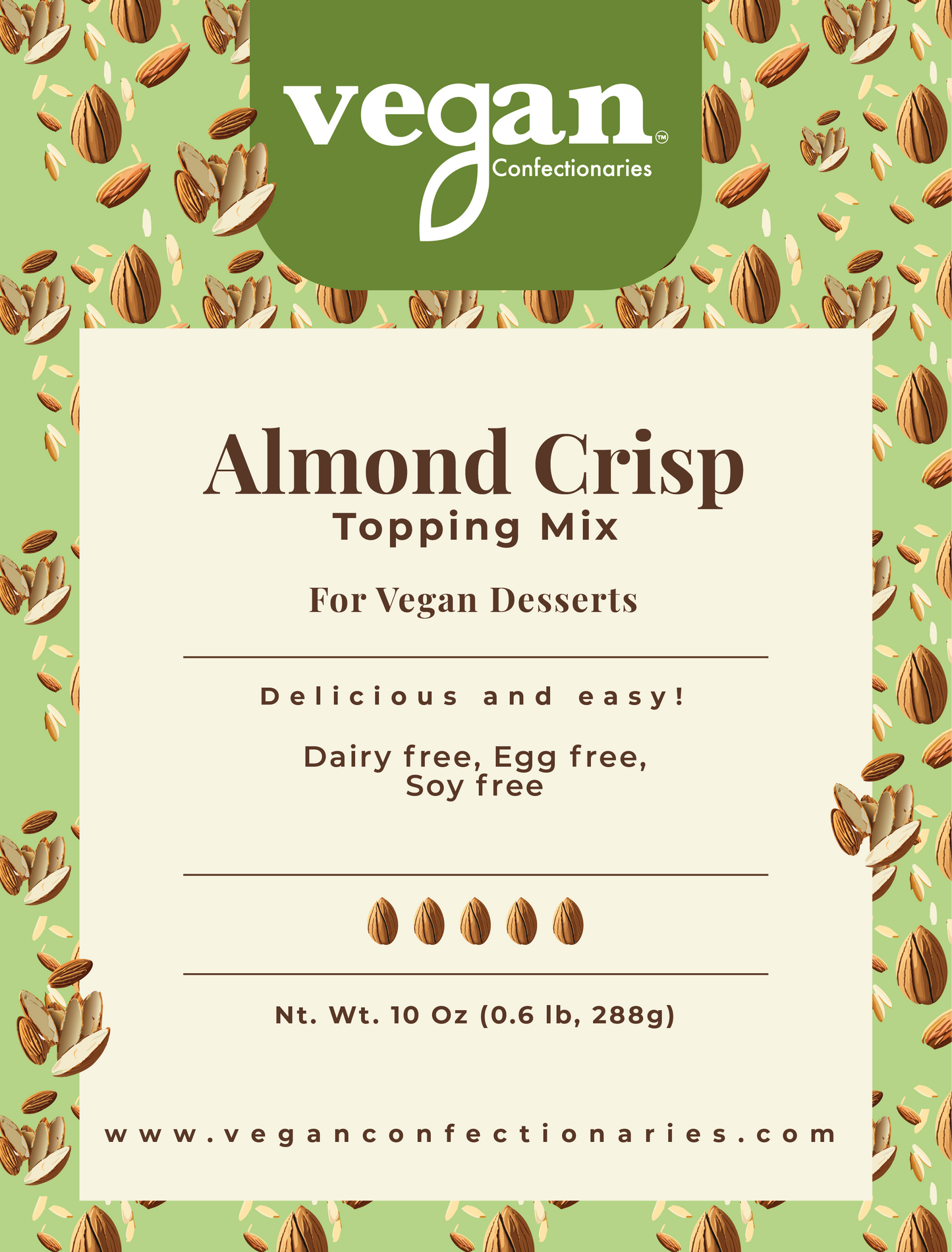 Almond Crisp Topping Mix
