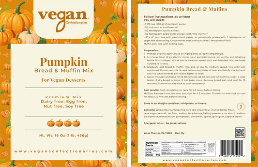 Pumpkin Bread Mix - Healthy Fall Baking Made Easy